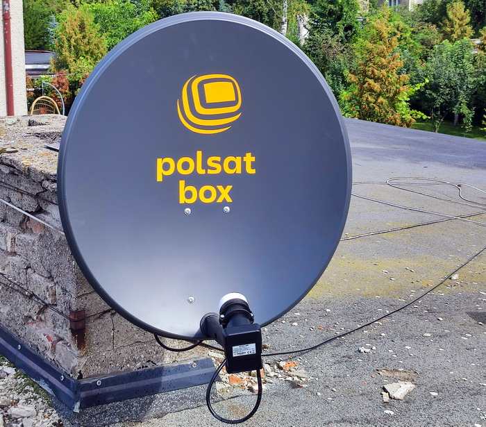 polsat box instalacja anteny